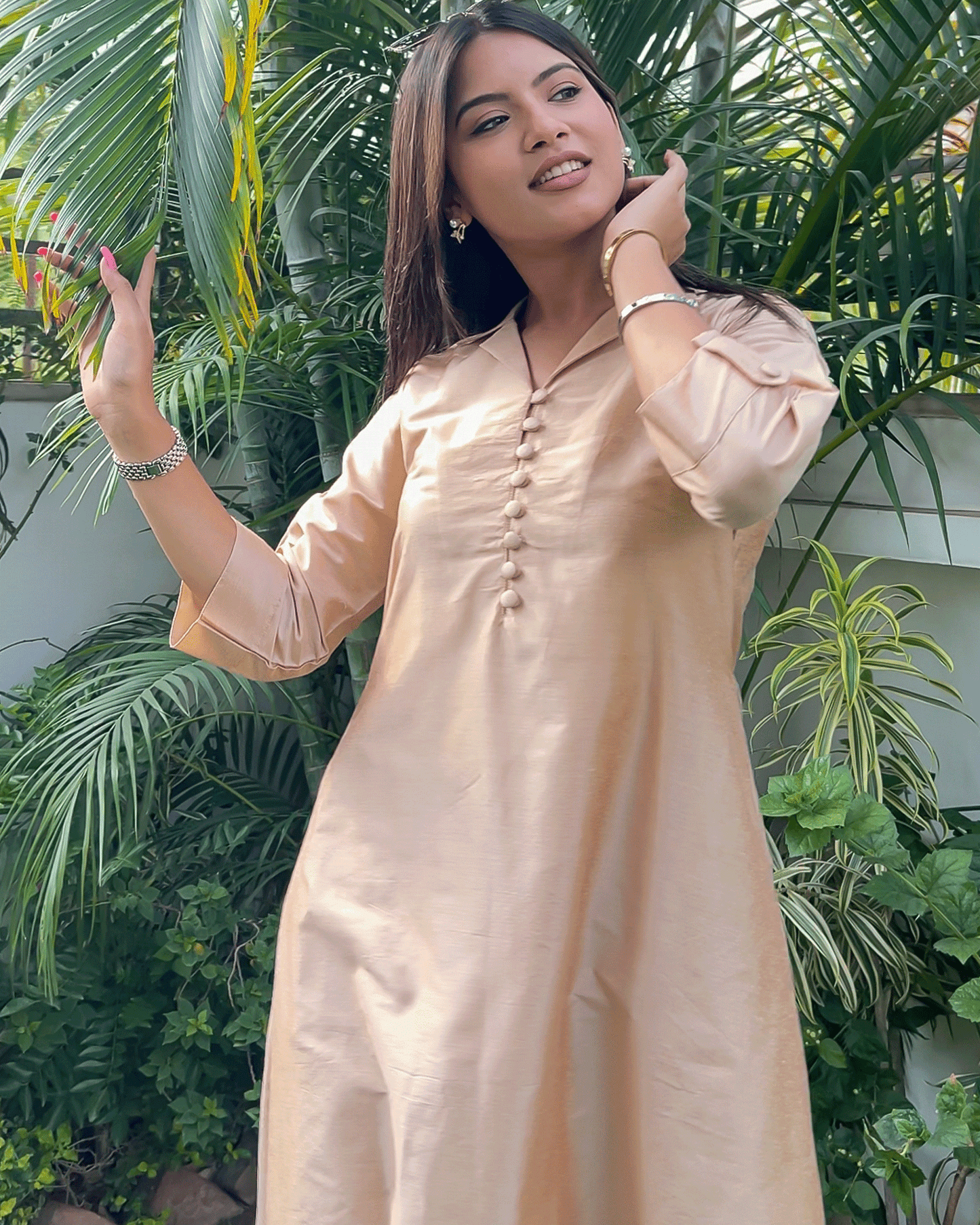 Dessert Golden Brown Co-ord Set