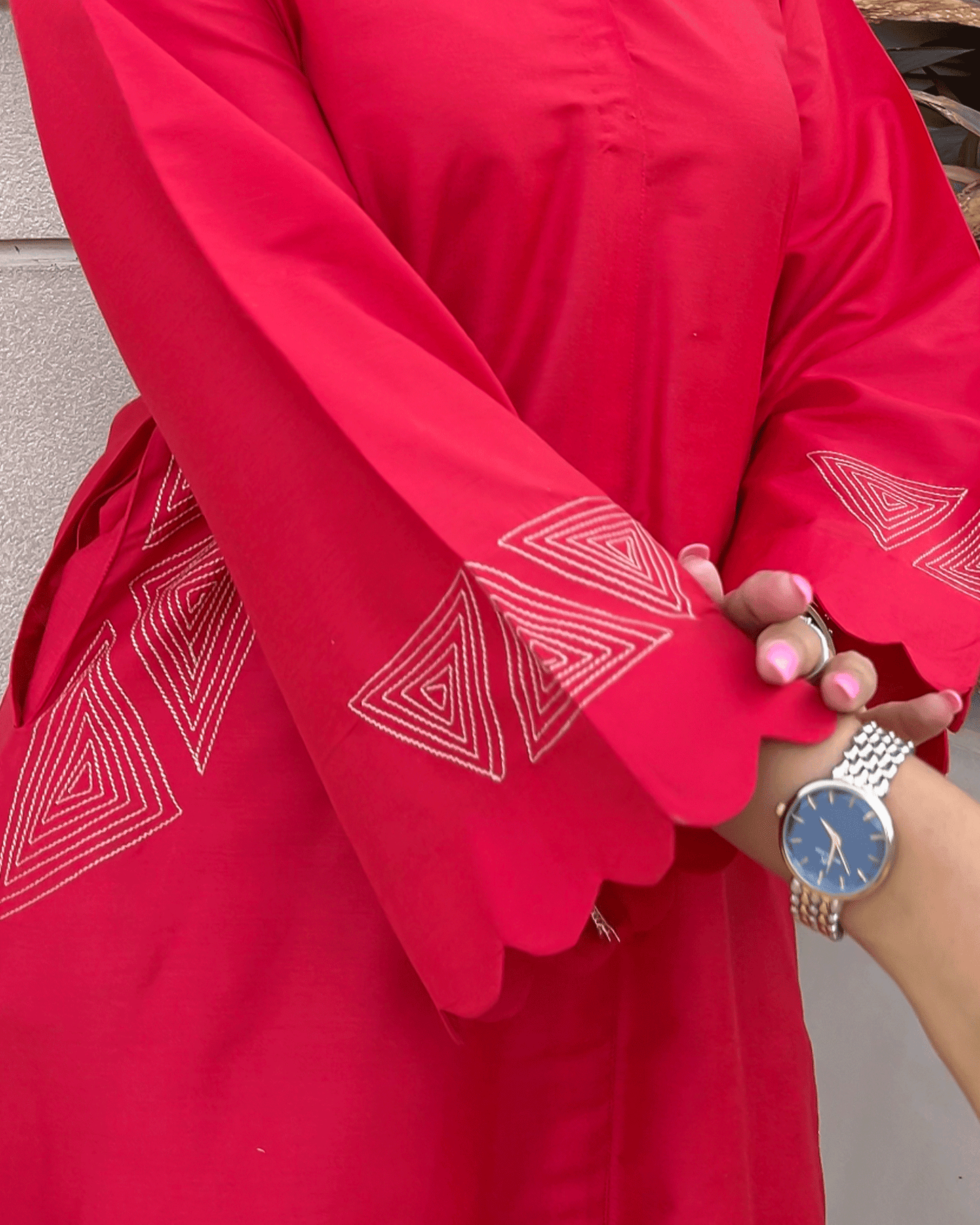 Crimson Red Co-ord Set