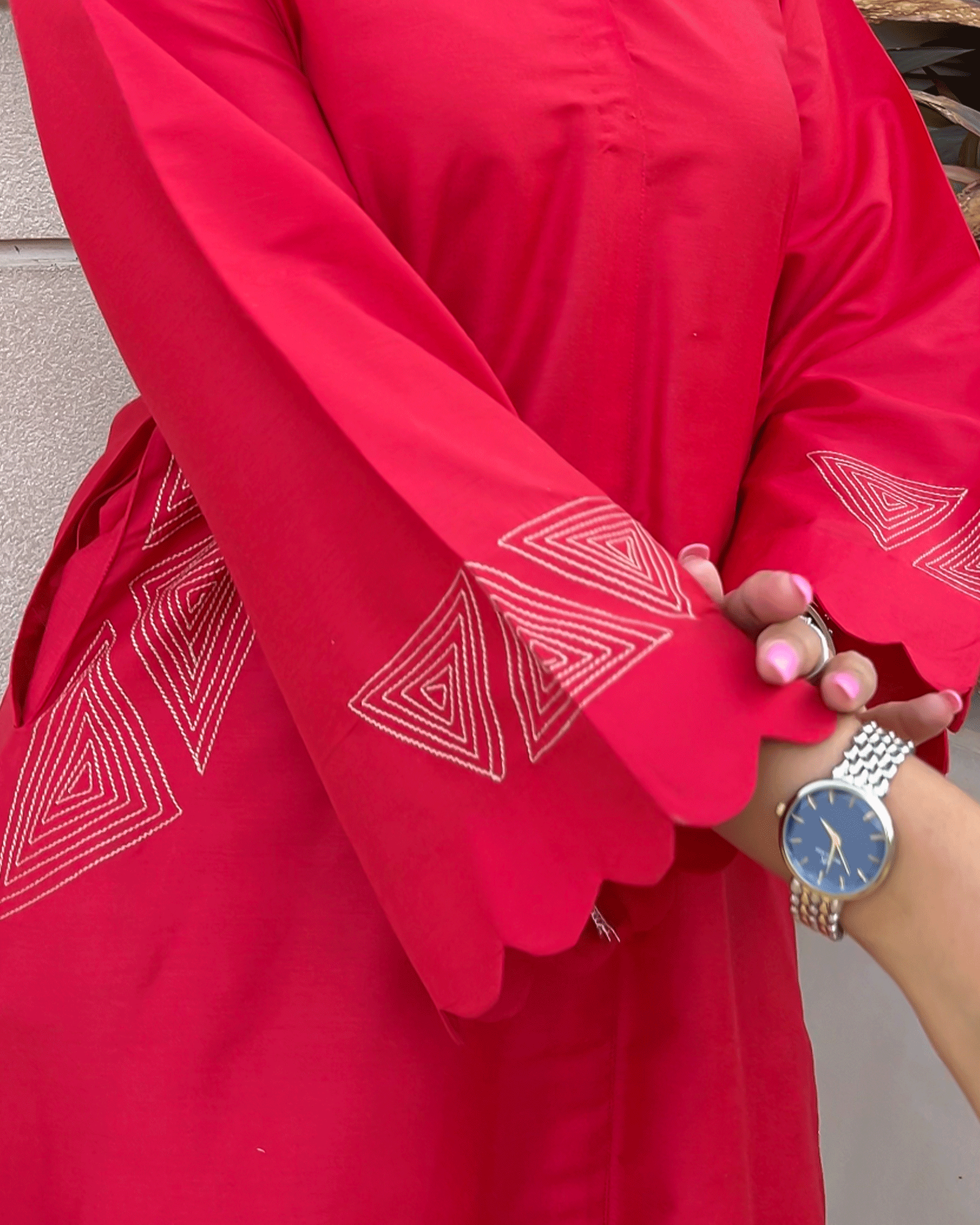 Crimson Red Co-ord Set