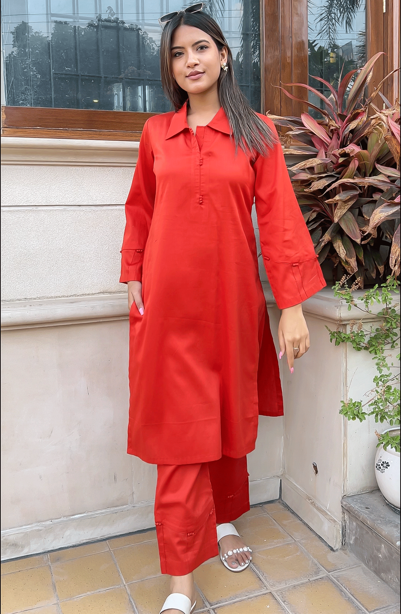 Rust Orange Co-ord Set