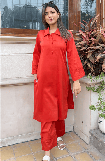 Rust Orange Co-ord Set