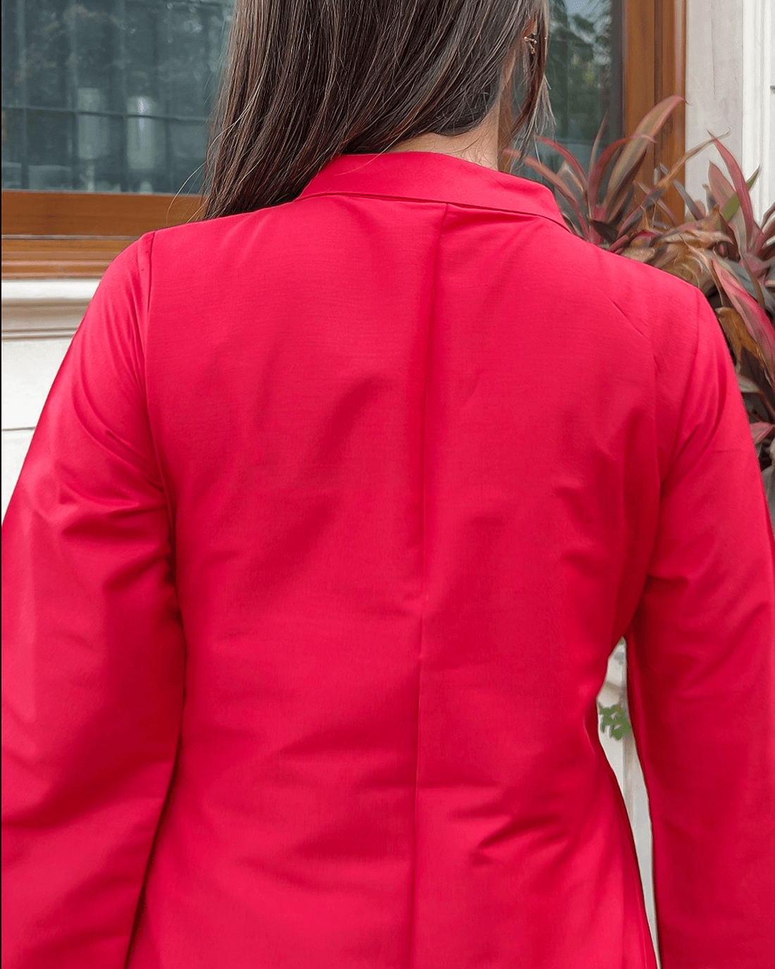 Crimson Red Co-ord Set