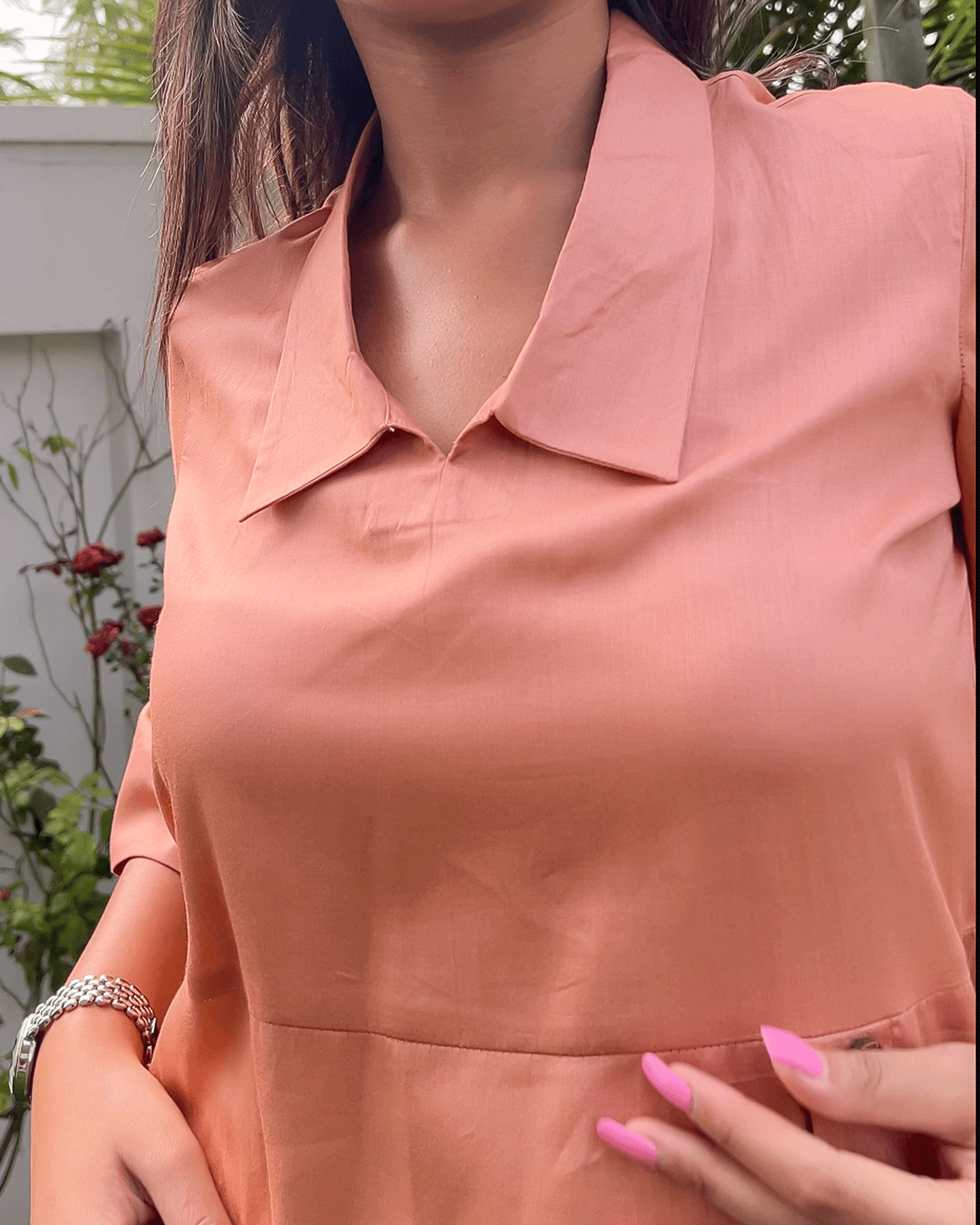 Blush Peach Co-ord Set
