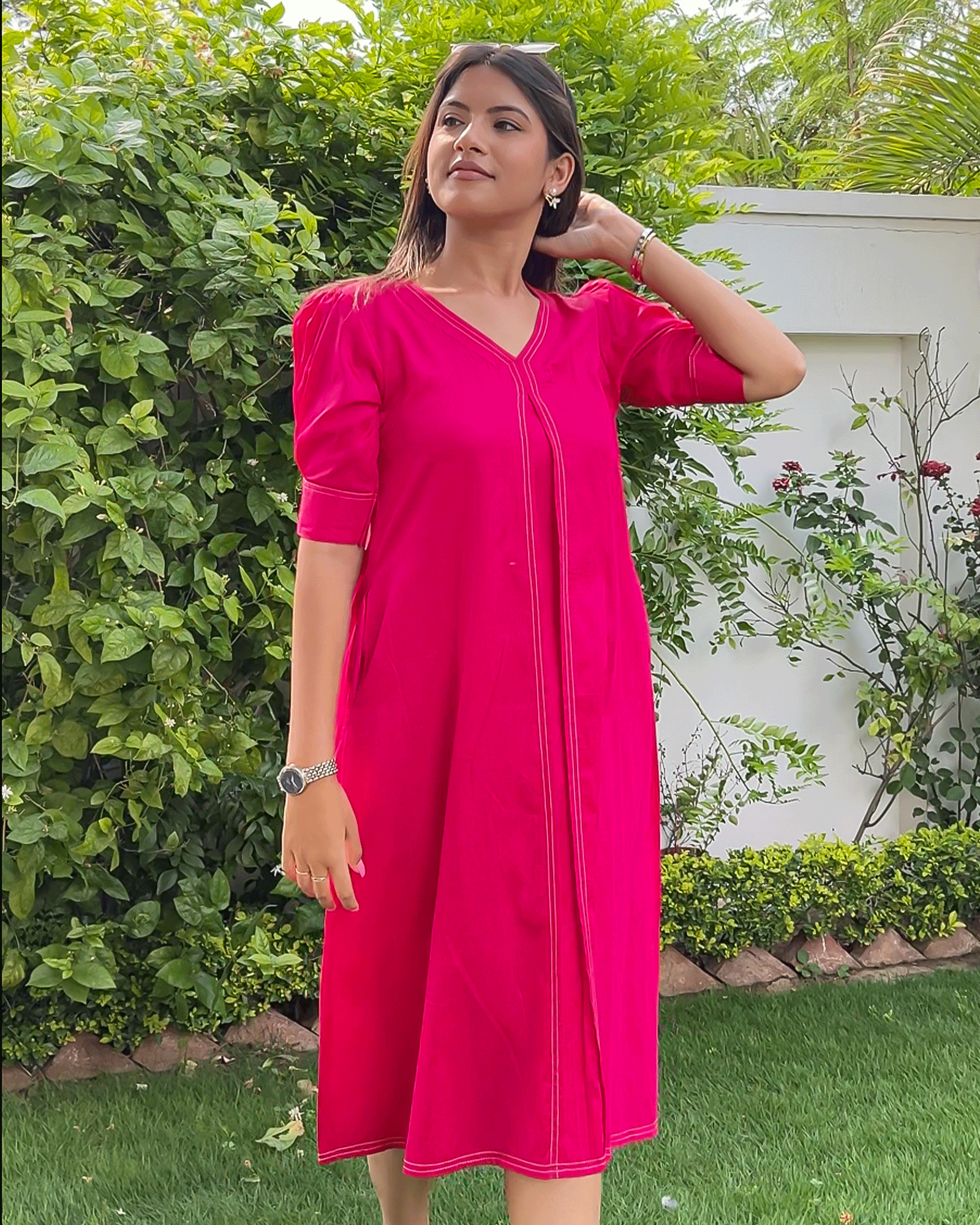 Hot Pink Radiance Dress