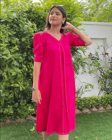 Hot Pink Radiance Dress