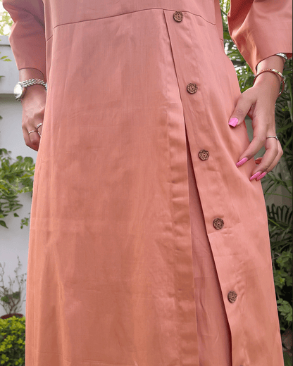 Blush Peach Co-ord Set