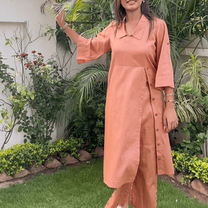 Blush Peach Co-ord Set