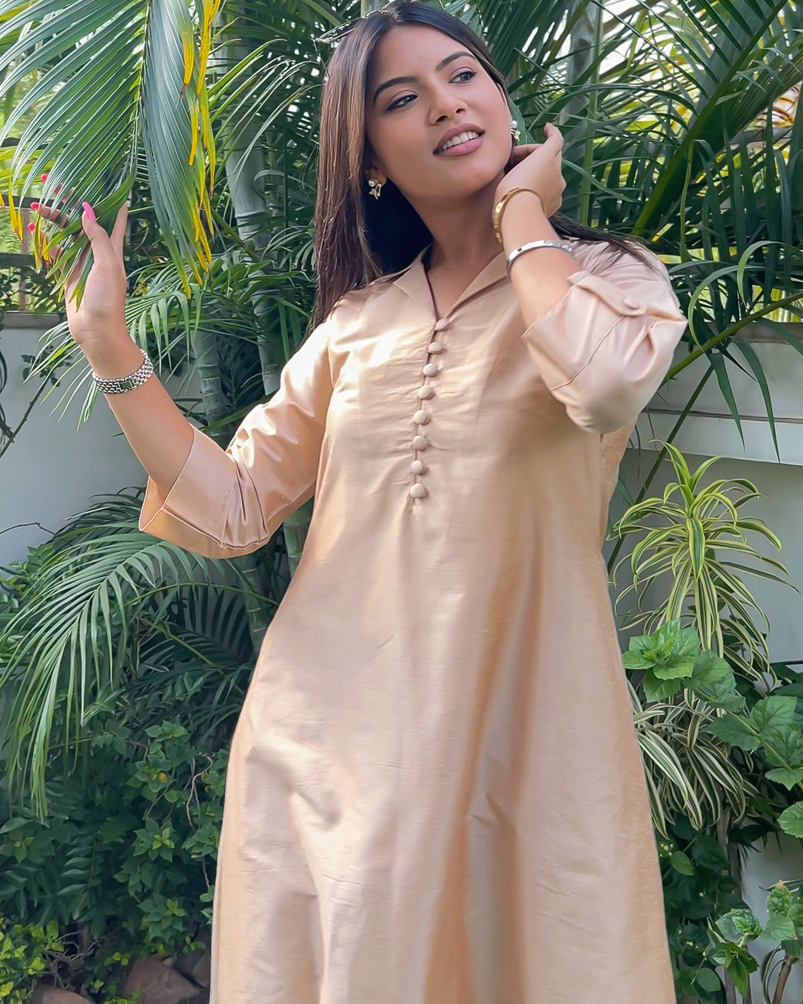 Dessert Golden Brown Co-ord Set