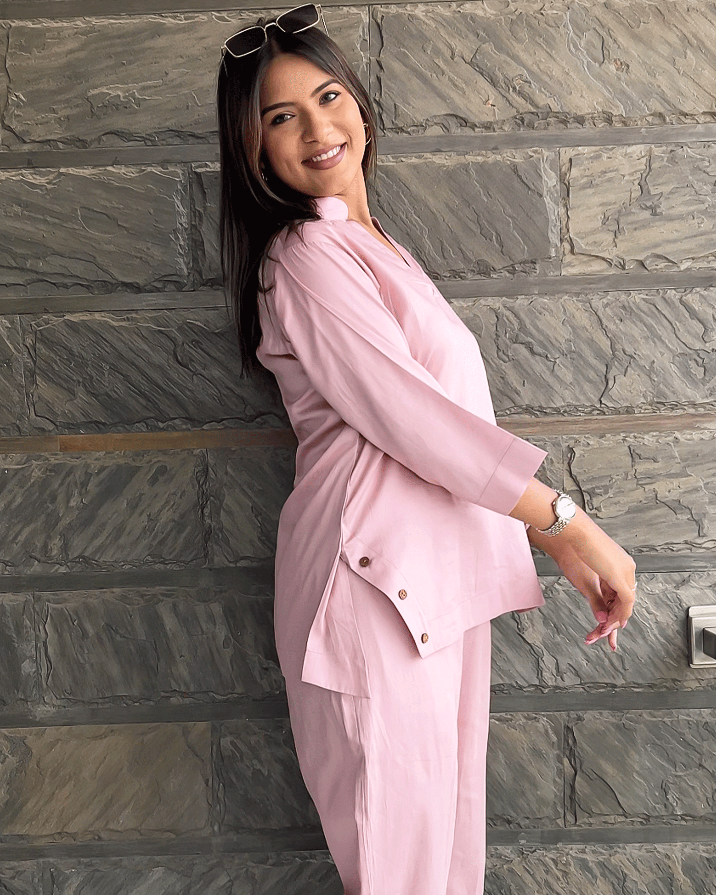 Mauve Muse Pink Co-ord Set
