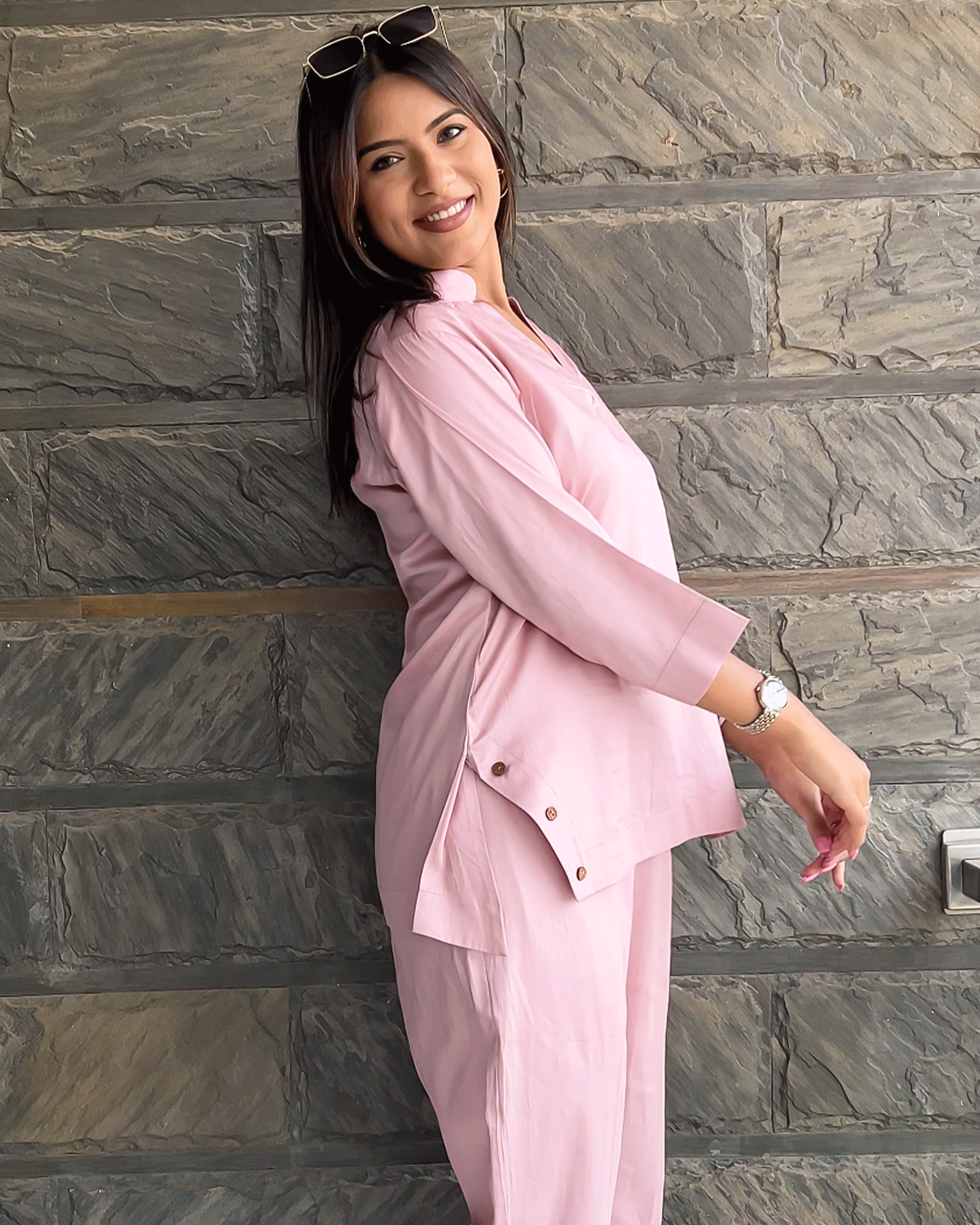 Mauve Muse Pink Co-ord Set