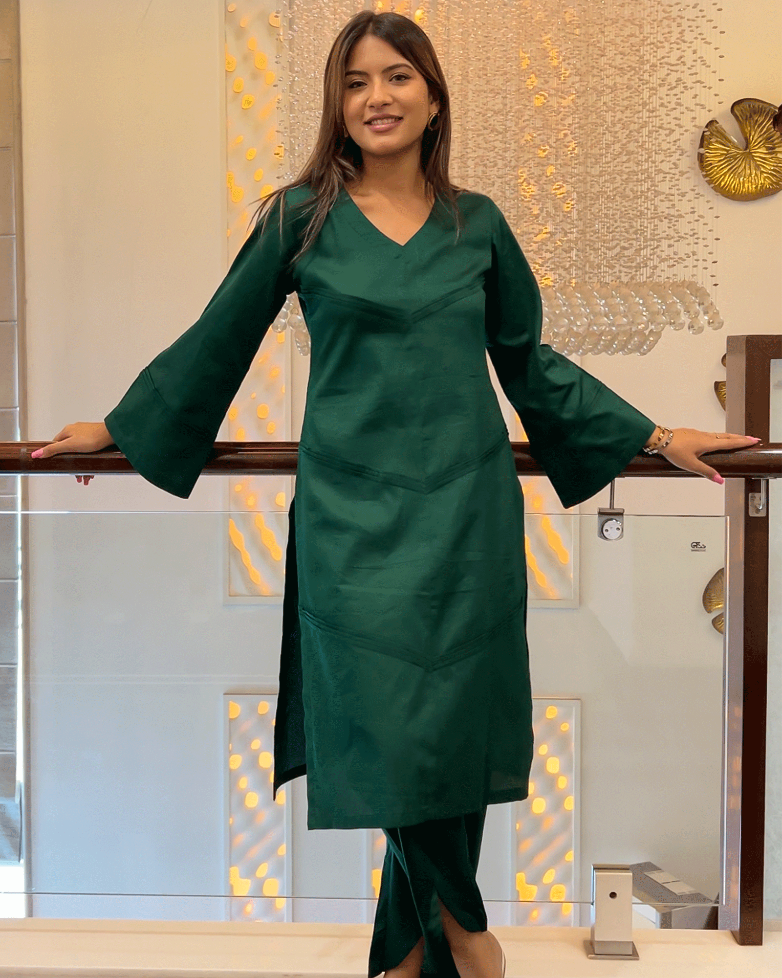 Jungle Green Co- ord Set