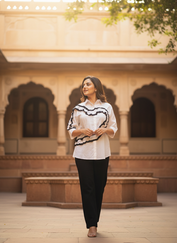 Sweetheart Ruffle Shirt