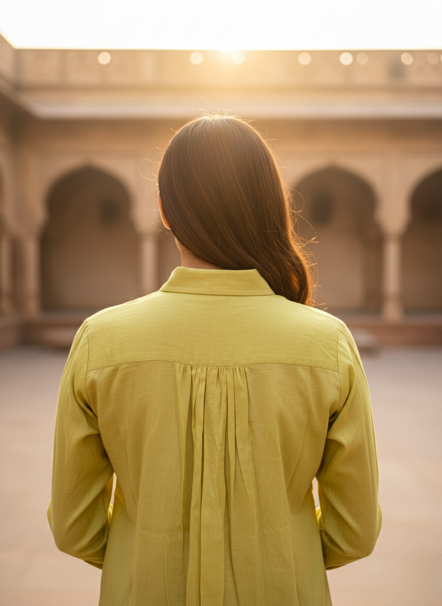 Pistachio Bloom Shirt
