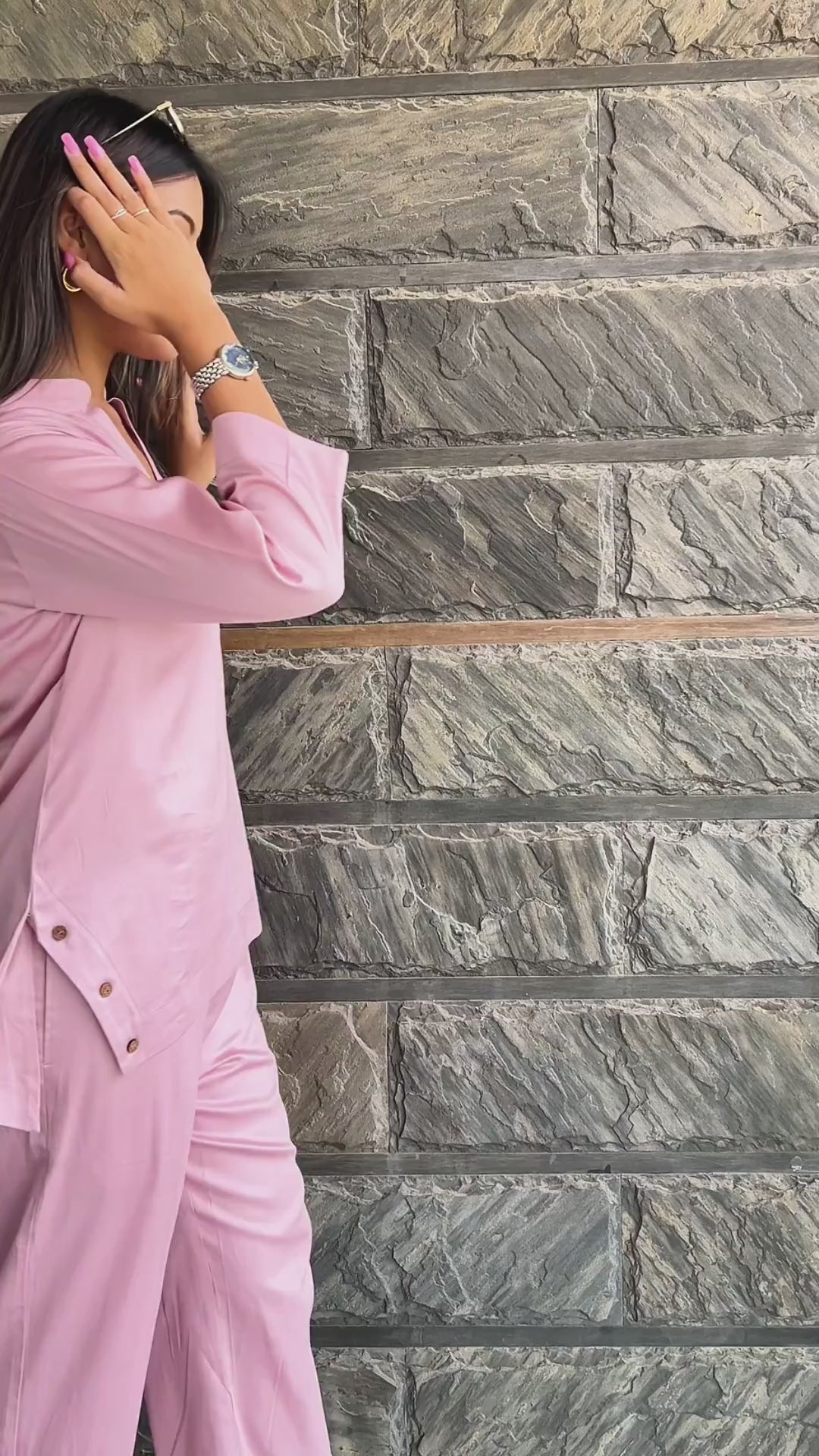 Mauve Muse Pink Co-ord Set