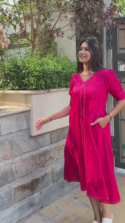 Hot Pink Radiance Dress