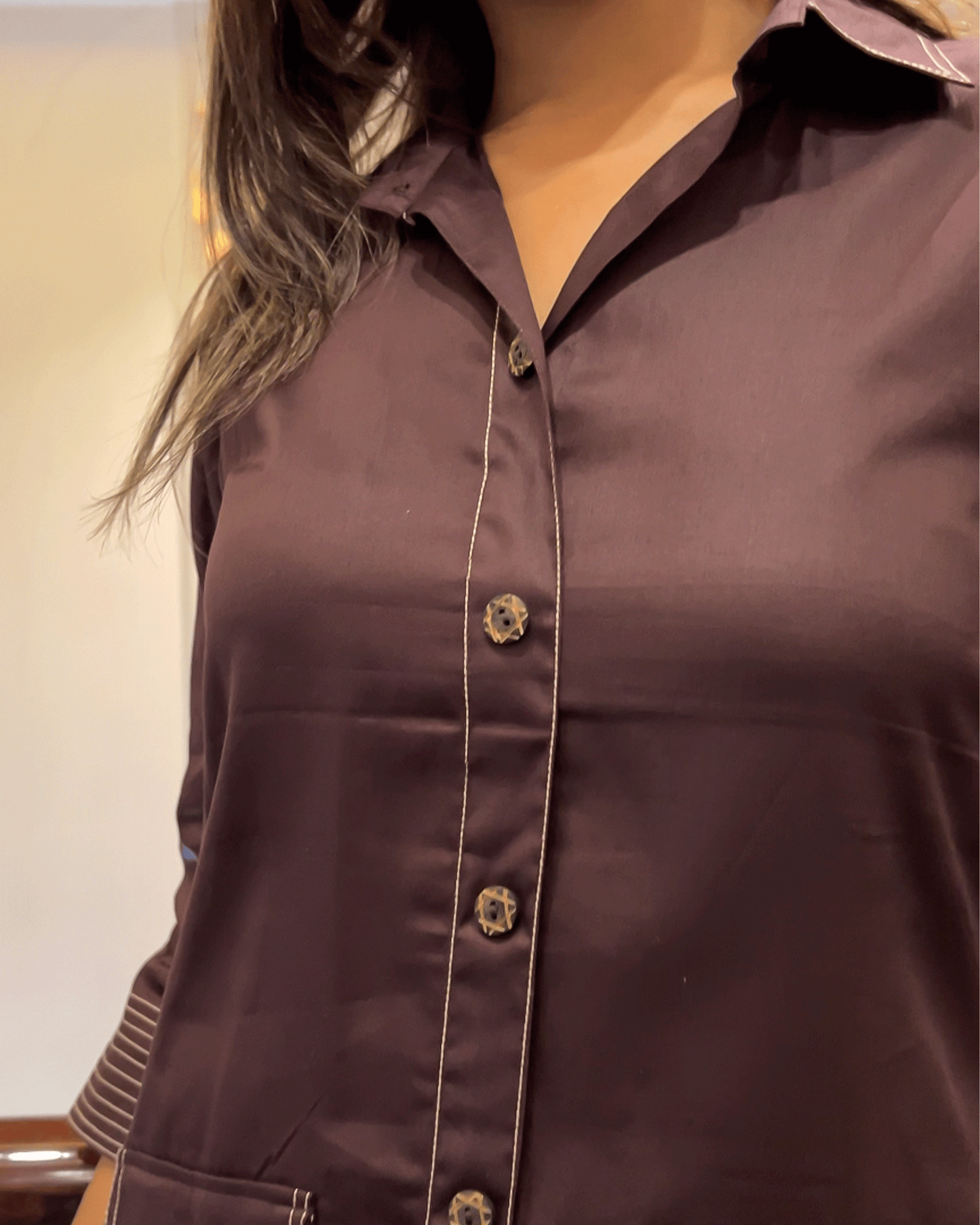 Truffle Touch Brown Dress
