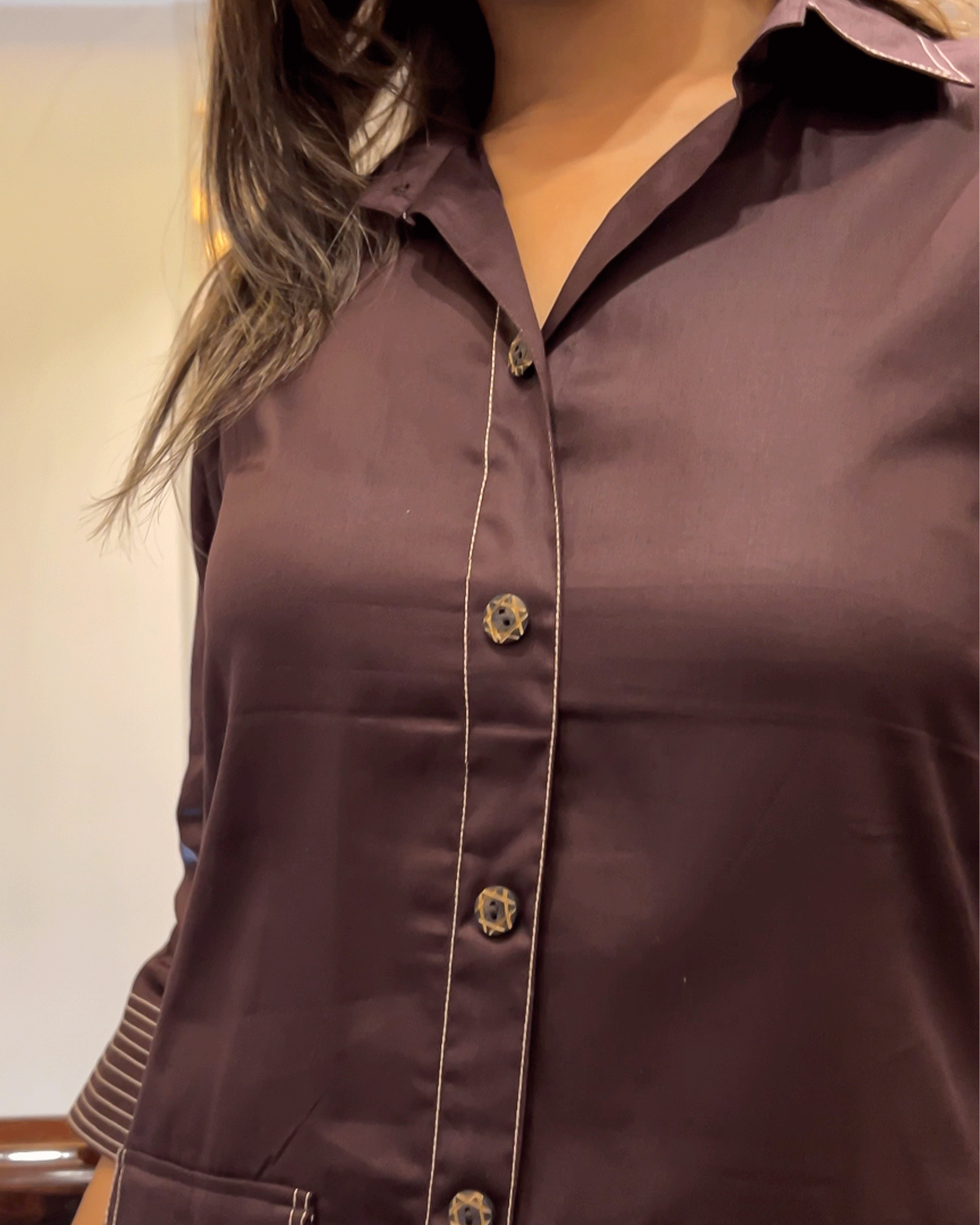 Truffle Touch Brown Dress