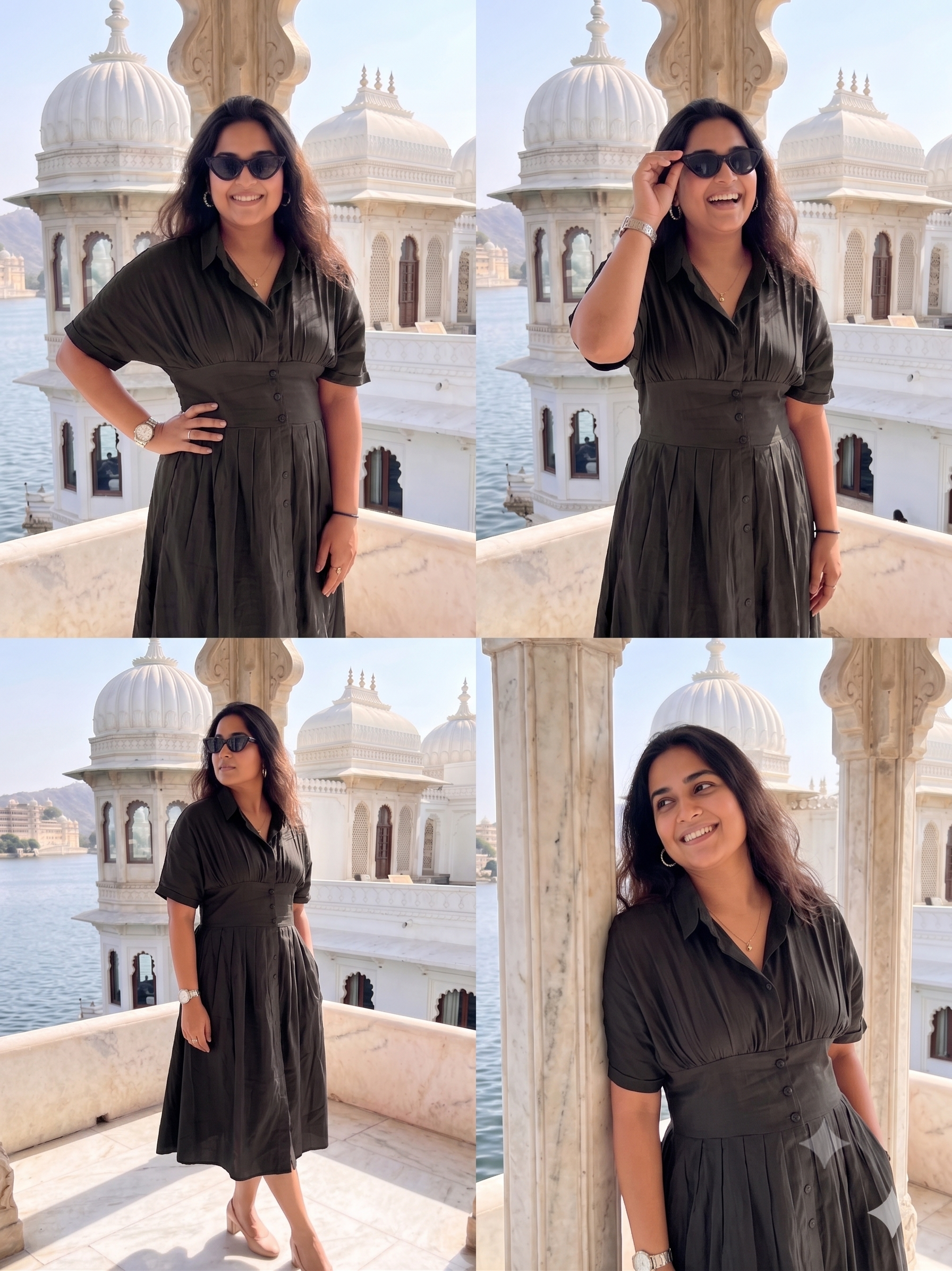 Z BLACK FLARE DRESS